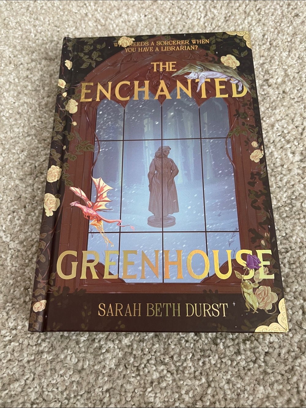 The Enchanted Greenhouse by Sarah Beth Durst Bookish Edition Signed